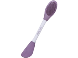 Pincel De Silicone Macio Com Duas Pontas Para Máscara Facial E Aplicador Esfoliante.