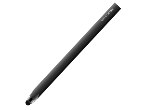 Stylus Táctil Ponta Espessa Alta Precisão  Antiderrapante ADONIT Mark (Preto)