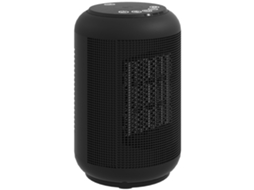 Aquecedor Cerâmico Ptc 1500w,radiador Elétrico Ventilador com Termostato Ajustável,preto 14x14x21,5cm BTFORUS