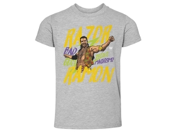 T-shirt Rockinstone Wwe Fans Heather Gray Razor Ramon Bad Guy T-shirt Unisex Adults-m