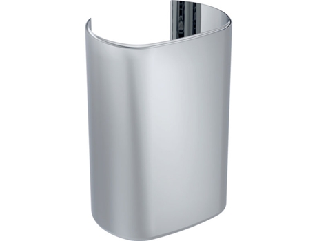 Tampa Decorativa GEBERIT One para Sifão de Lavatório 505.058. Cor: Cromado de Alto Brilho