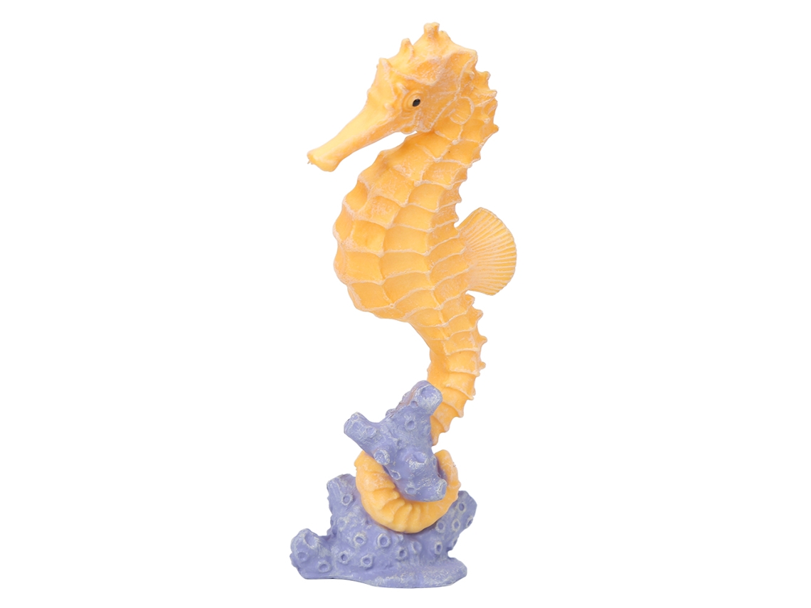 WalshLXq 3 Tipos de Modelos de Animais Marinhos Simulados - Brinquedos Educativos para Crianças - Cavalo-marinho