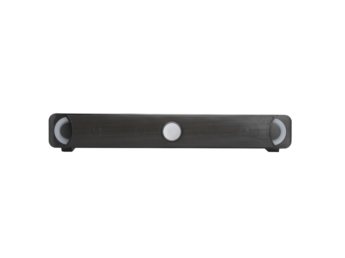 Caixa de Som Portátil CHABERLU com carregamento USB, luz LED, para computador