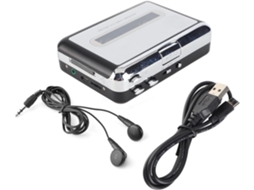Socobeta Conversor Cassete Usb Mp3 + Leitor Música + Casque, Converter Uma Lire Transfira Não Importado,