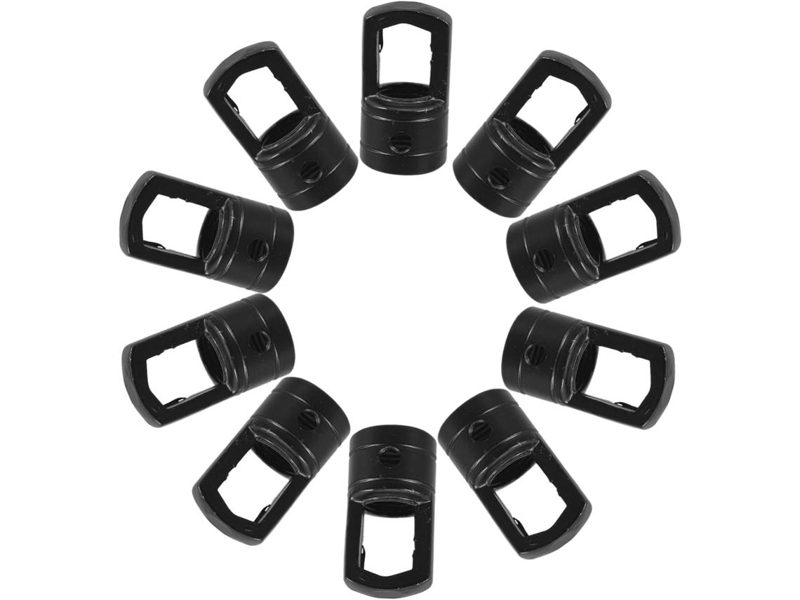 Conjunto De 10 Ganchos Metálicos Para Luminárias Teto Com Cordão Proje
