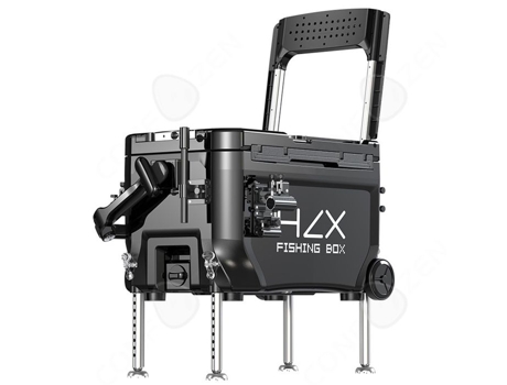 Caixa De Pesca C Multifuncional 9 Ajustes De Altura Revestimento Isolante 36l Lunavo