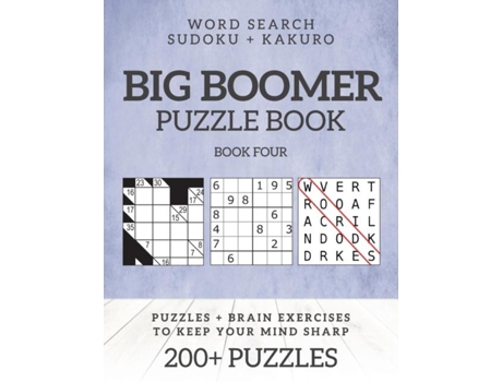 Livro Big Boomer Puzzle Books 4 De Barb Drozdowich (inglês)