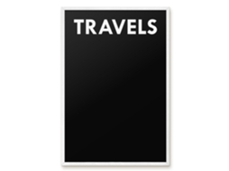 Magnetic Board Travels For The Living Room Espelharte (40x60 Cm)