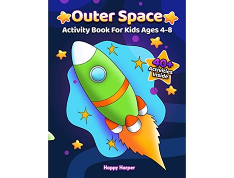 Livro Outer Space Activity Book de Harper Hall (Inglês)