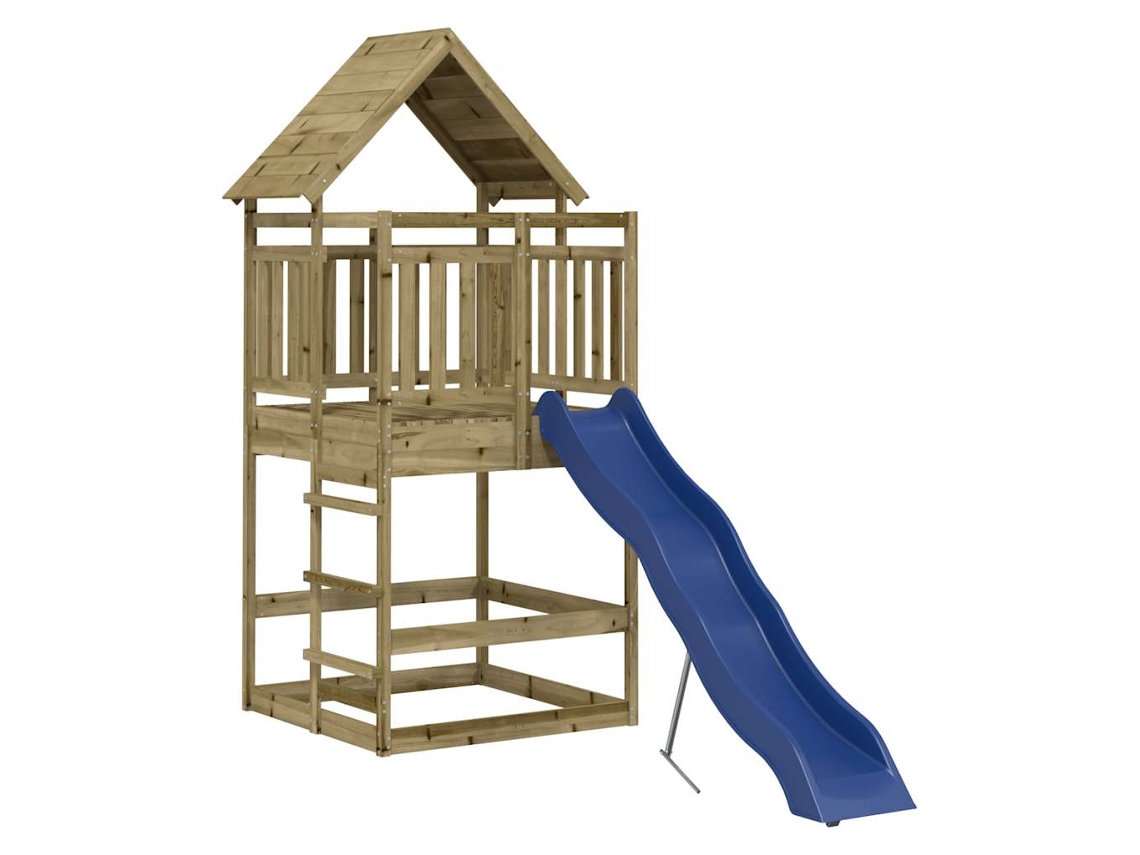 Conjunto de brincar para exterior VIDAXL madeira de pinho impregnada