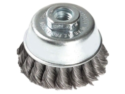 Escova De Corte Torcida Tivoly D 65 Mm Aço