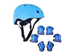 Conjunto De Cotoveleiras E Munhequeiras Para Crianças Que Praticam Patinação Ao Ar Livre PENGDSJE