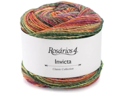 Fio de Lã ROSARIOS 4 Invicta P150163 (Multicolor - Lã - 12,5x13,5x12,5 cm)