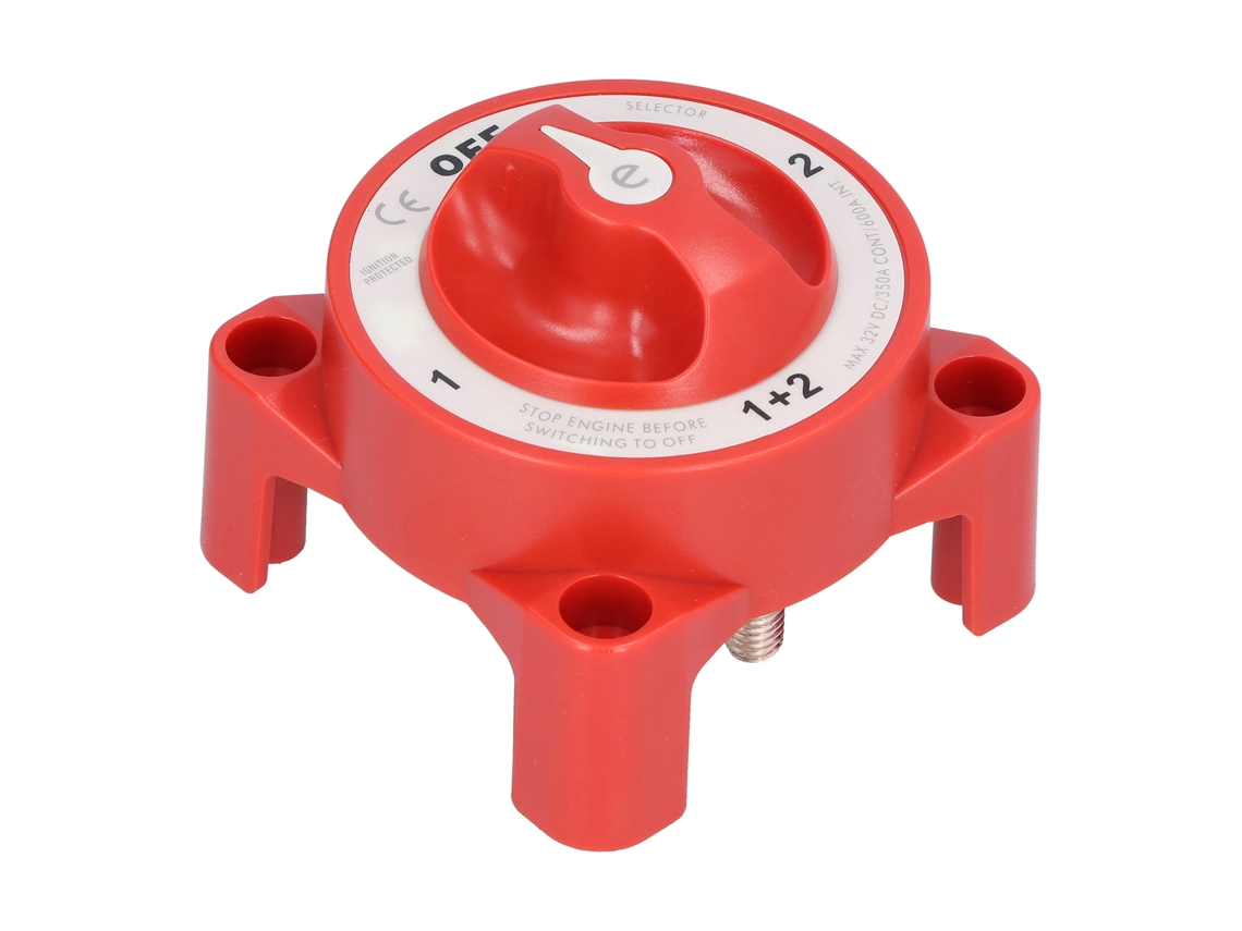Interruptor De Batería 4 Posiciones Ip66 Impermeable 32v 350a Para Autocaravanas