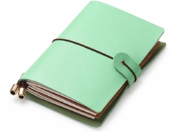 Caderno profissional de folhas soltas com linhas - Papel grosso de 100 g/m² - Capa composta - Para anotações