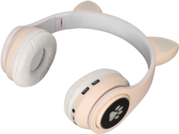 Fones De Ouvido Bluetooth Com Orelhas Gato