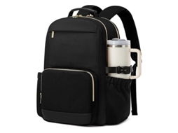 Mochila Multifuncional Com Vários Compartimentos Preta