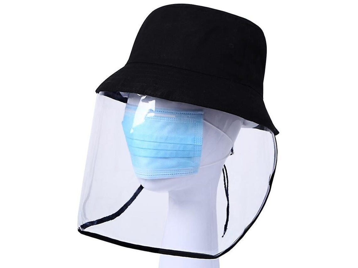 2026 gorra de Pescat com Visera Protectora Transparente Anti gotas e Anti pó Unissex Tamanho Ajustável