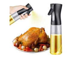 Frasco Spray Recarregável Para Óleo E Azeite, 300 Ml, Para Fritadeira A Ar, Saladas, Grelhados