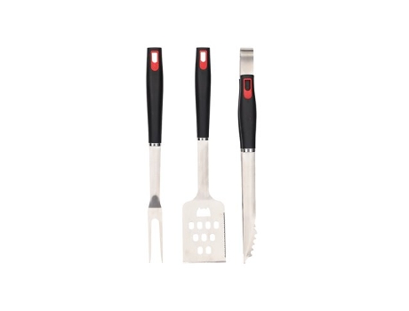 Conjunto De 3 Utensílios Para Churrasco Vassary