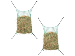Vidaxl Redes Para Feno 2 Pcs Retangular 90x60 Cm Pp Verde