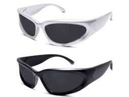 2026-óculos De Sol Y2k Polarizados Uv400 Estilo Futurista Ovaladas Anti-glare Lentes Hd
