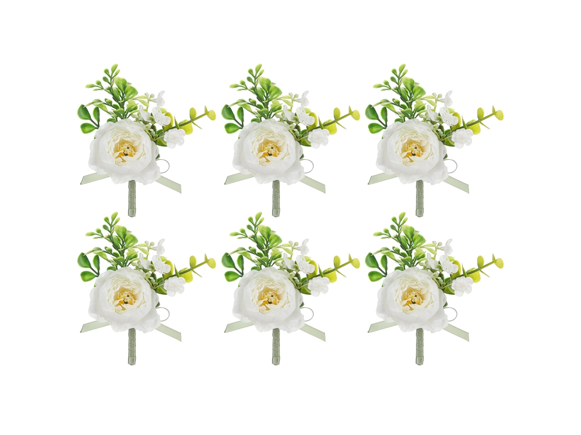 6pcs para Noivado e Casamento Coroas de Primavera LAXISCREED