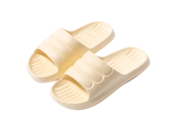 Chinelo Amarelo Confortável Antiderrapante Tamanho 36 37
