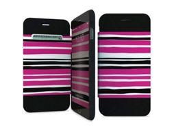 Capa iPhone 6, 6s, 7, 8 I-PAINT Stripes Rosa