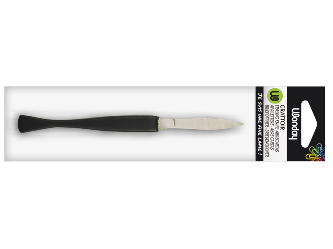 Cabo de Plástico com Lâmina de Aço WONDAY Eraser 150Mm