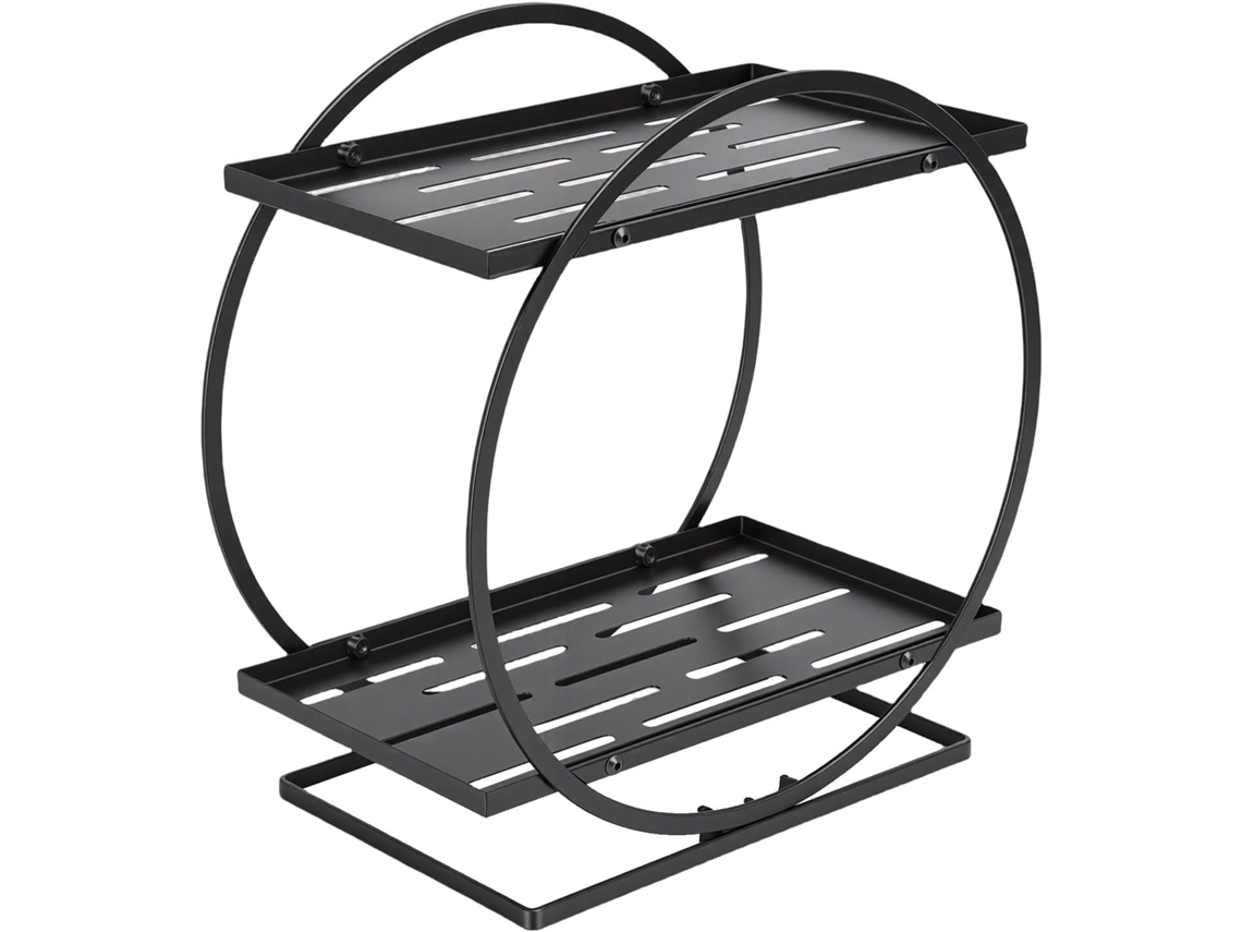 Organizador De Bancada Para Banheiro, Prateleira De Ferro Para Cosméticos, 22, 5x 15x 29cm, 3 Níveis, Armazenamento Que