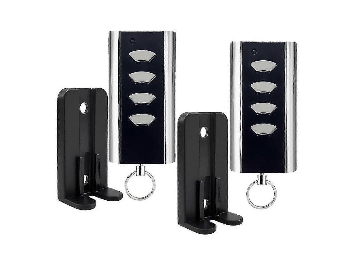 Controle Remoto Para Porta De Garagem Entrematic Rcu 433, 2, Compatível Com Porta De Garagem Crawford Standard Steel 433,92 Mhz