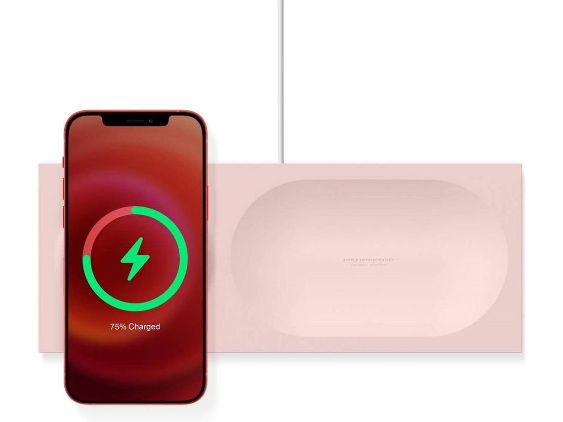 Carregador Bandeja Sem Outros para iPhone 12 Pro YIZHOOD Magnética Rosa