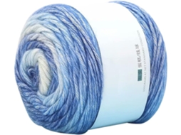 Lurelia Fio Algodão Macio Colorido 100g 240 Metros Multicolorido Para Tricô Crochê Mantas Artesanais
