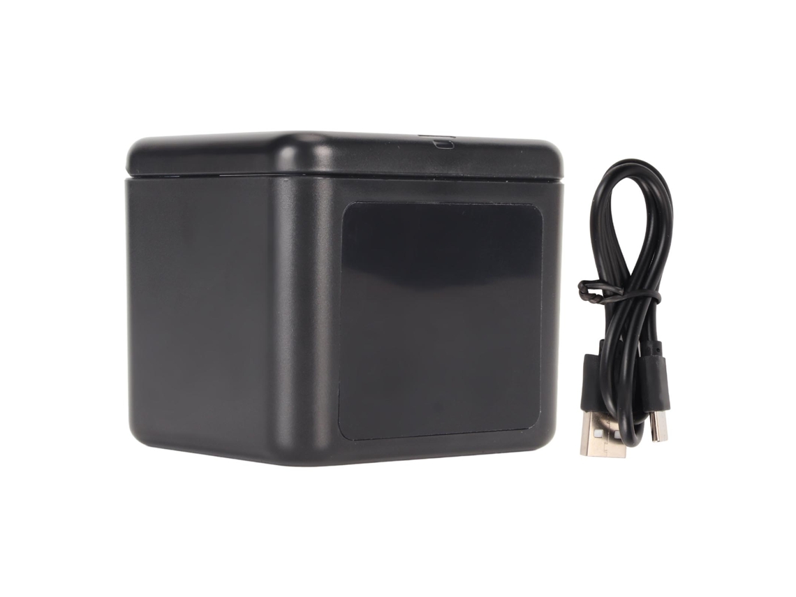 Carregador de Bateria de Câmera Usb Triplo com Display de Energia
