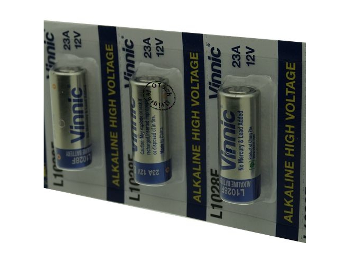 Conjunto de 5 Pilhas OTECH Vinnic para Maxell LR23A