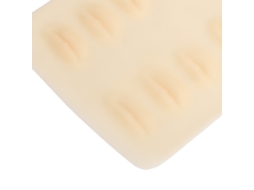 Pele De Prática De Silicone Para Microblading E Tatuagem (textura De Pele Simulada, Adequada Para Prática Em Lábios E Outras Múltiplas Áreas) Eoocoo