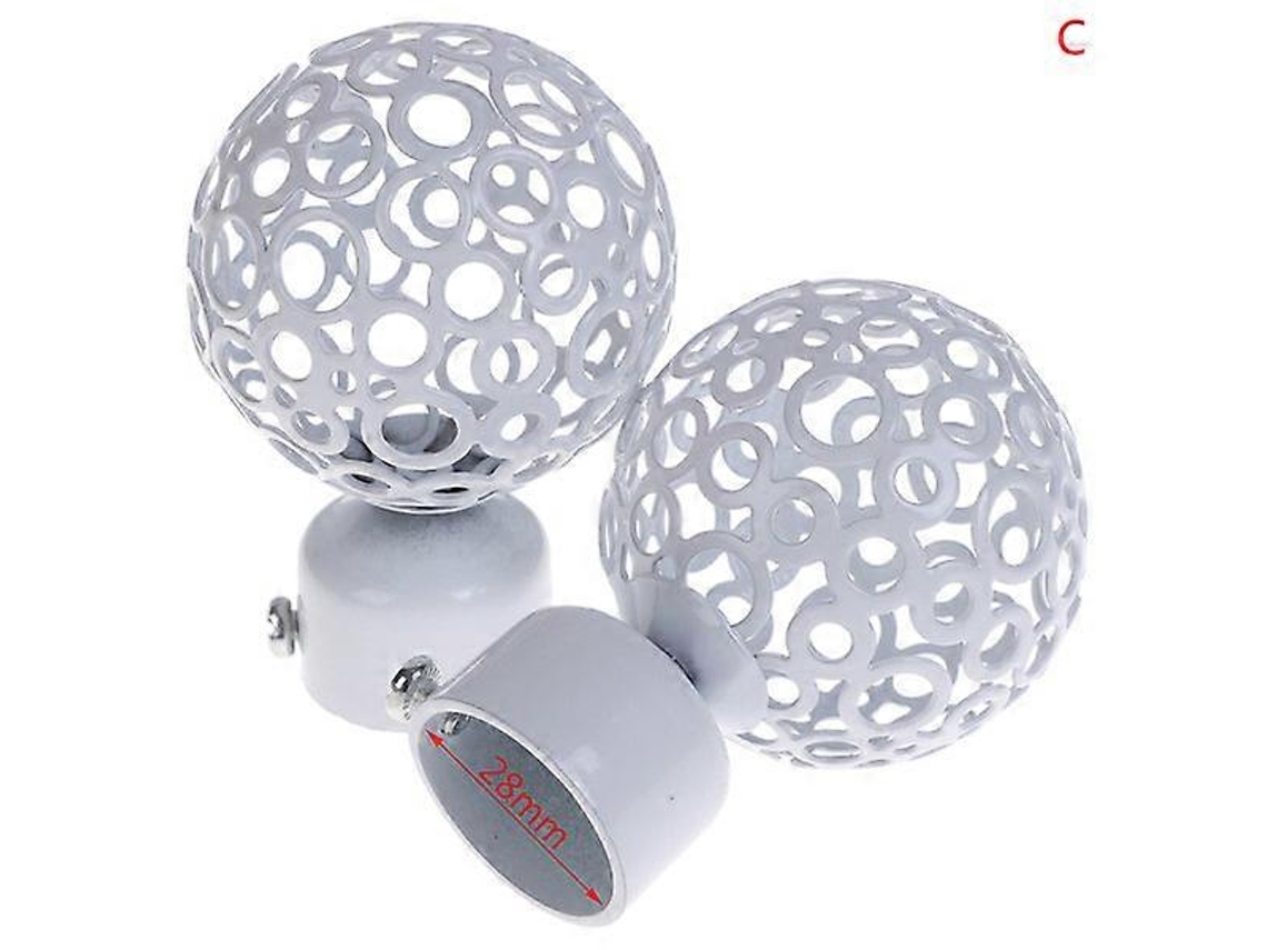 2 Peças 22mm Branco 28mm