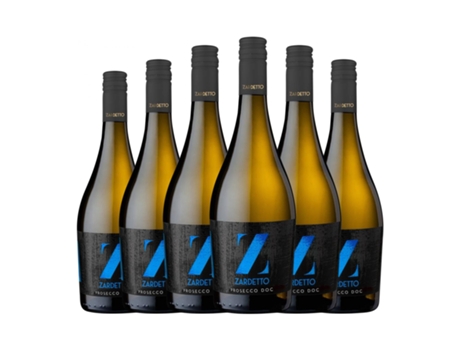 Espumante ZARDETTO Frizzante Prosecco (0.75 L - 6 Unidades)