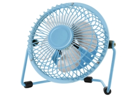 Mini Ventilador, Ventilador Usb 4 Polegadas Mini Ventilador De Mesa Usb Ventilador De Mesa Pessoal Portátil Ventilador De Refrigeração Yizhood (azul)