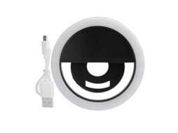 Luz Anel Rechargeável LAXISCREED para Selfies