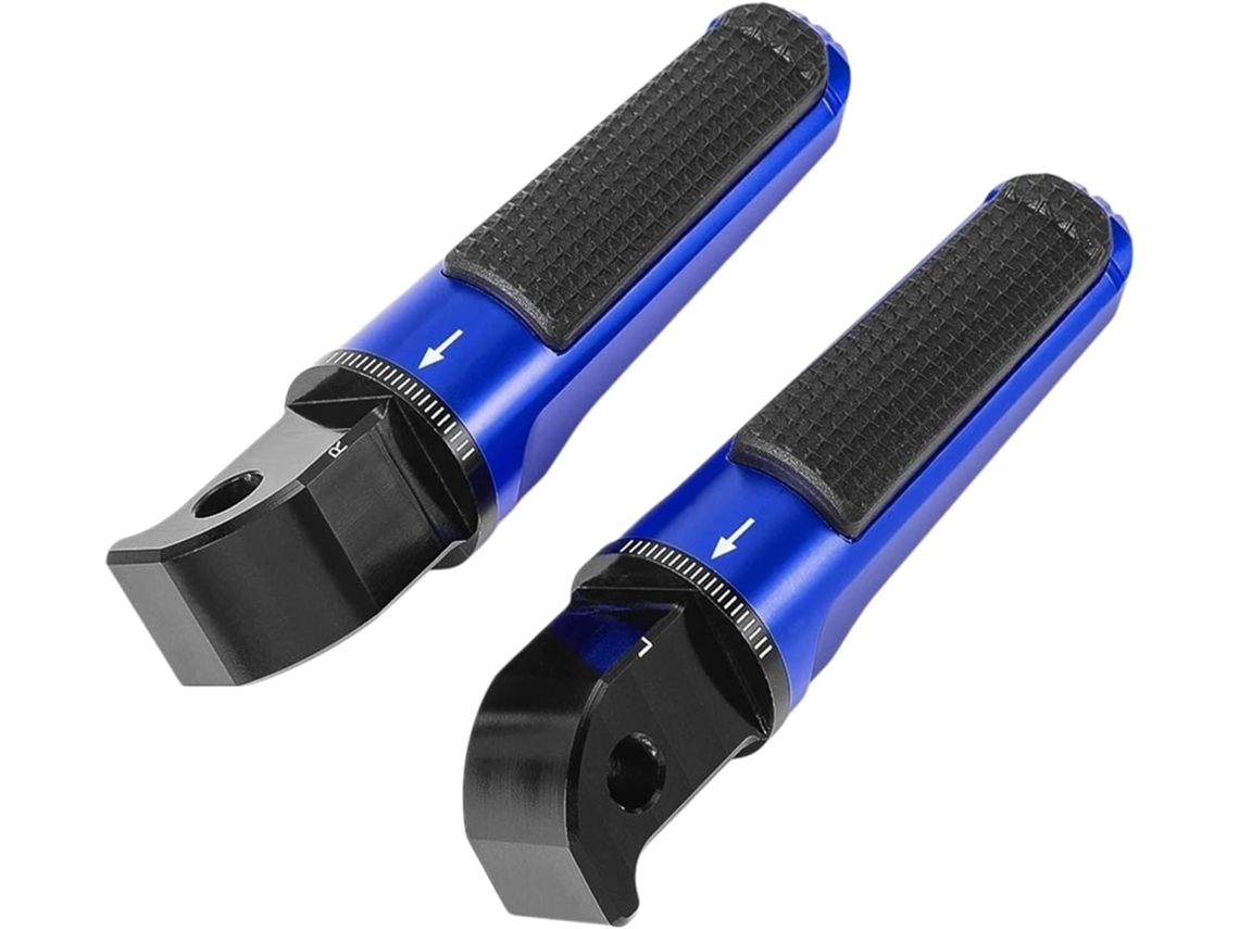 Apoios para os Pés do Piloto Dianteiros e Mt07 Mt09 Pedaleiras Dianteiras Traseiras Acabamento Anodizado