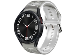 Pulseira De Relógio De Silicone Com Textura Curva