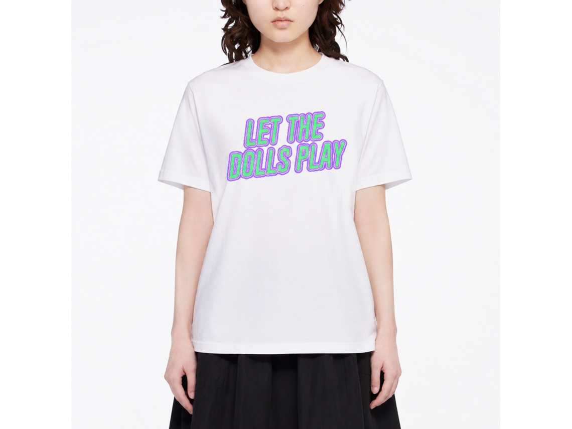 Rockinstone Let The Dolls Play Baller Fc T-shirt Unique Designer Style