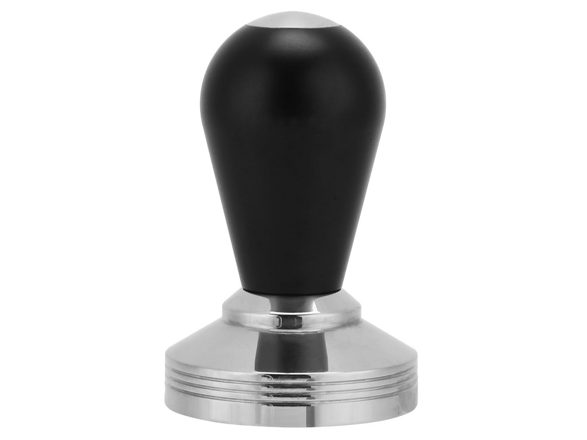 Prensa Para Pó De Café Em Aço Inoxidável De 58 Mm, Acessórios Para Máquina De Café, Preto Aquaforge