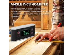 Nível Digital Inclinómetro Ip54 Medida Absoluta/relativa Herramienta Carpintería