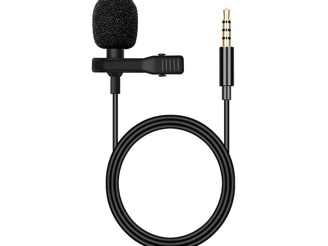 Microfone De Lapela, Lapela Para Celular E Pc, Encaixe Com Aquaforge