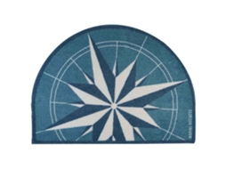 Tapete Rosa Vento Azul 70 X 50 Cmmarine Business