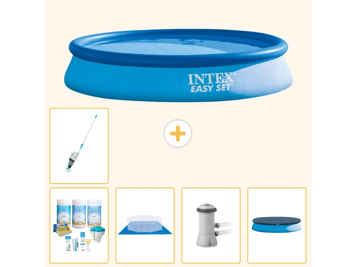 Piscina Easy Set Redonda 366x76 Cm 6 peças S20153 INTEX
