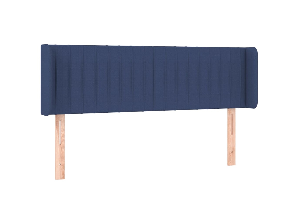 Headboard, Headboards Vidaxl Azul Tecido (147 X 16 X 78/88 Cm)